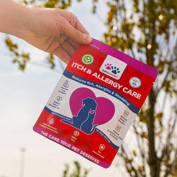 Wellpaws Itch & Allergy Chewable for Dogs & Cats 180g - Image 3