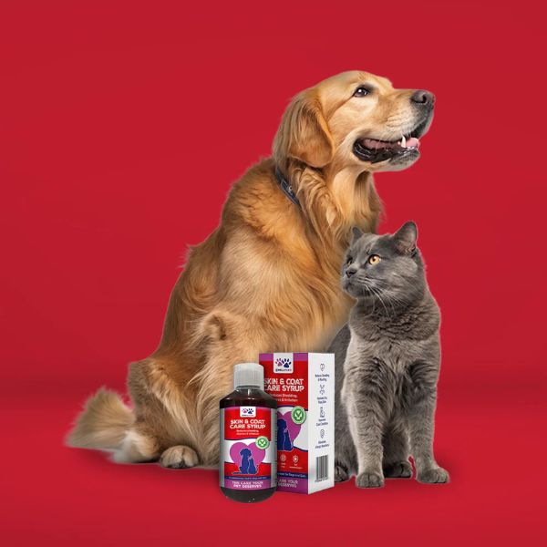 Wellpaws Skin & Coat Care Syrup for Dogs & Cats 300ml - Image 3