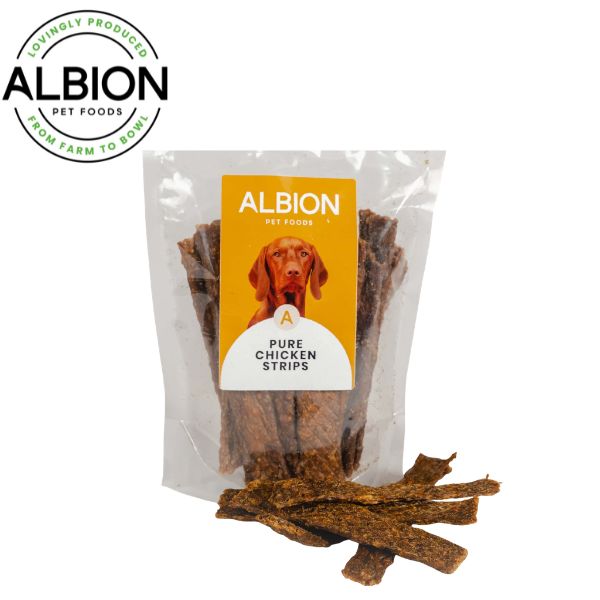Albion Pure Chicken Strips 100g